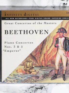 Beethoven Piano Concertos 3 & 5 Emperor Vox CD